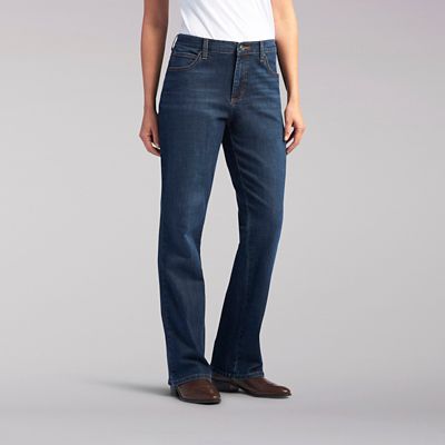 Relaxed Fit Bootcut Jean - Petite