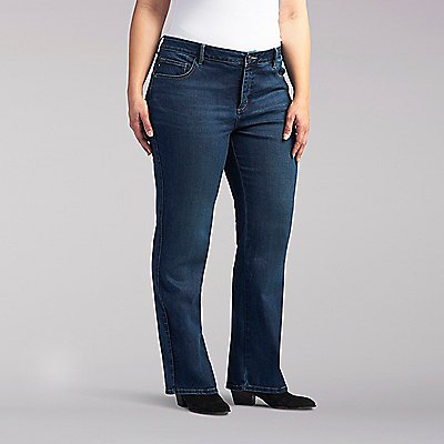 Easy Fit Emma Barely Bootcut - Plus