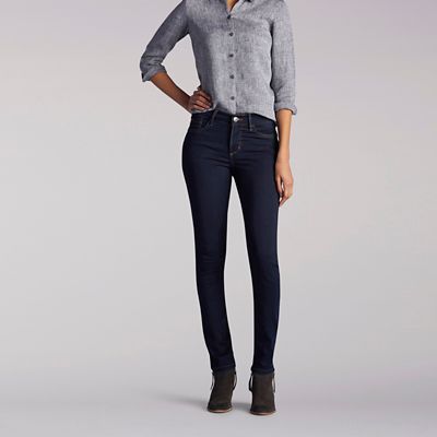 Easy Fit Frenchie Skinny Shop Womens Jeans at Lee