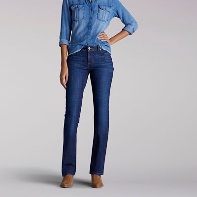 Curvy Fit Alanna Bootcut Modern Series Shop Womens Jeans at Lee