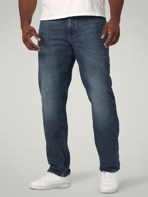 High rise jeans for men