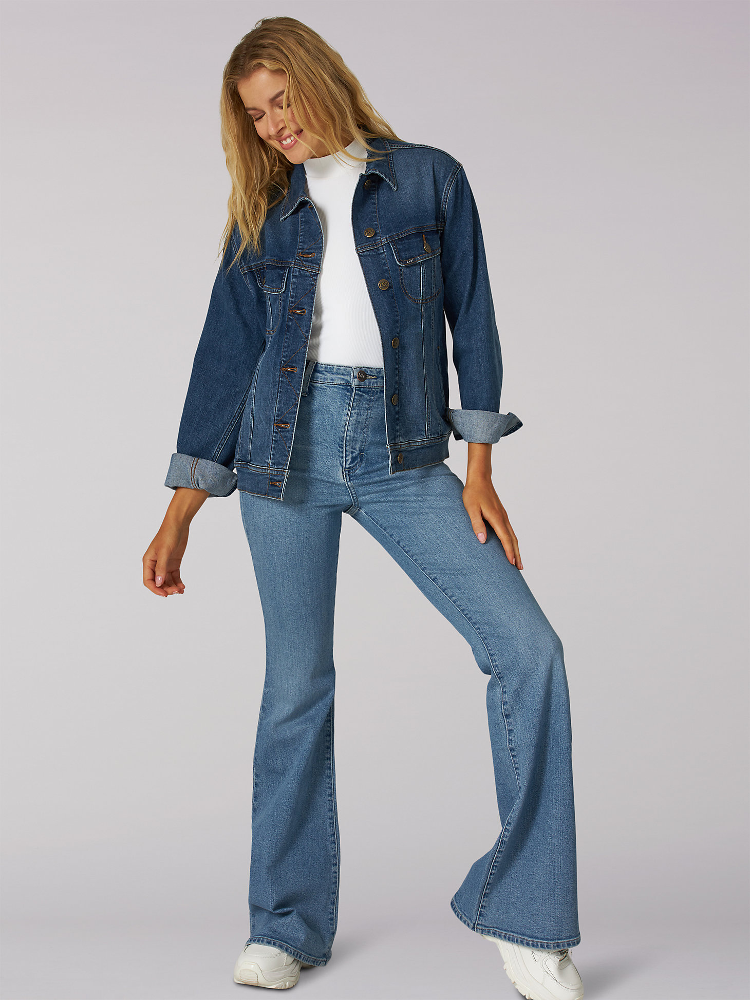 Women's Heritage High Rise Slim Fit Flare Jean in Southend main view