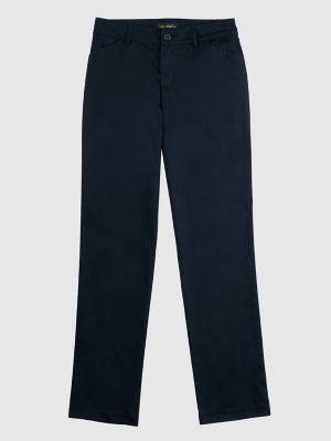 Wrinkle Free Relaxed Fit Straight Pant:Imper Blue:16W:M alternative view 5