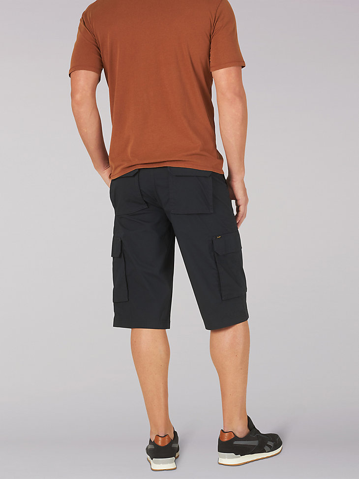 Men's Extreme Motion Cameron Relaxed Fit Cargo Short in Union All Black alternative view