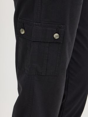 Women's Ultra Lux with Flex-to-Go Relaxed Cargo Capri in Black alternative view 5
