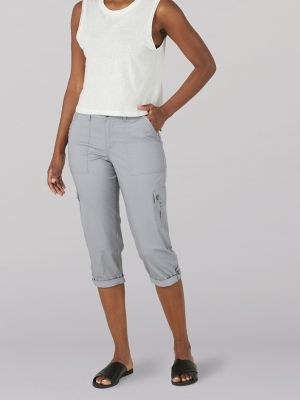 Women's Flex-to-Go Relaxed Fit Cargo Capri