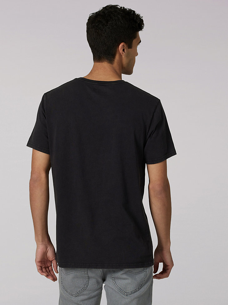 Men's Heritage Lee Crafted With Purpose Tee in Washed Black alternative view