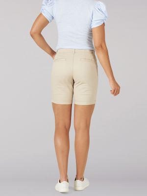 Women's Chino Walkshort in Oxford Tan alternative view