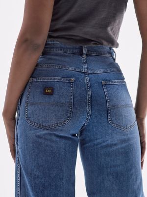 WOMEN'S VINTAGE MODERN HIGH RISE ALL PURPOSE SIDE ZIP CROP JEAN IN FUN AND GAMES