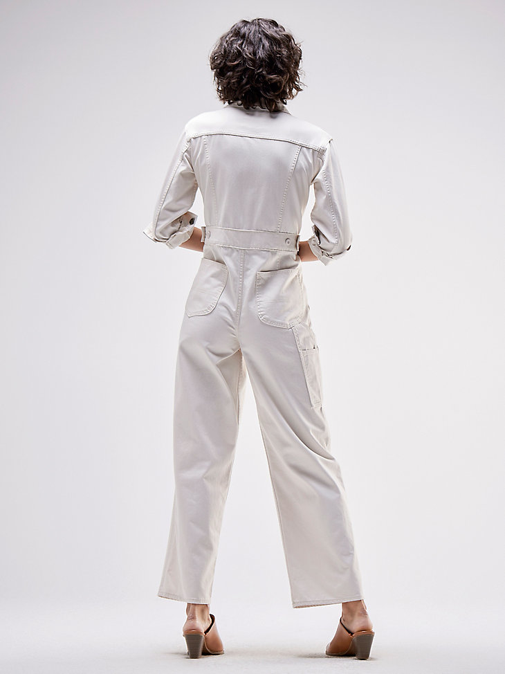 Women's Vintage Modern Relaxed Fit Rider Union-Alls™ in Bone alternative view 2