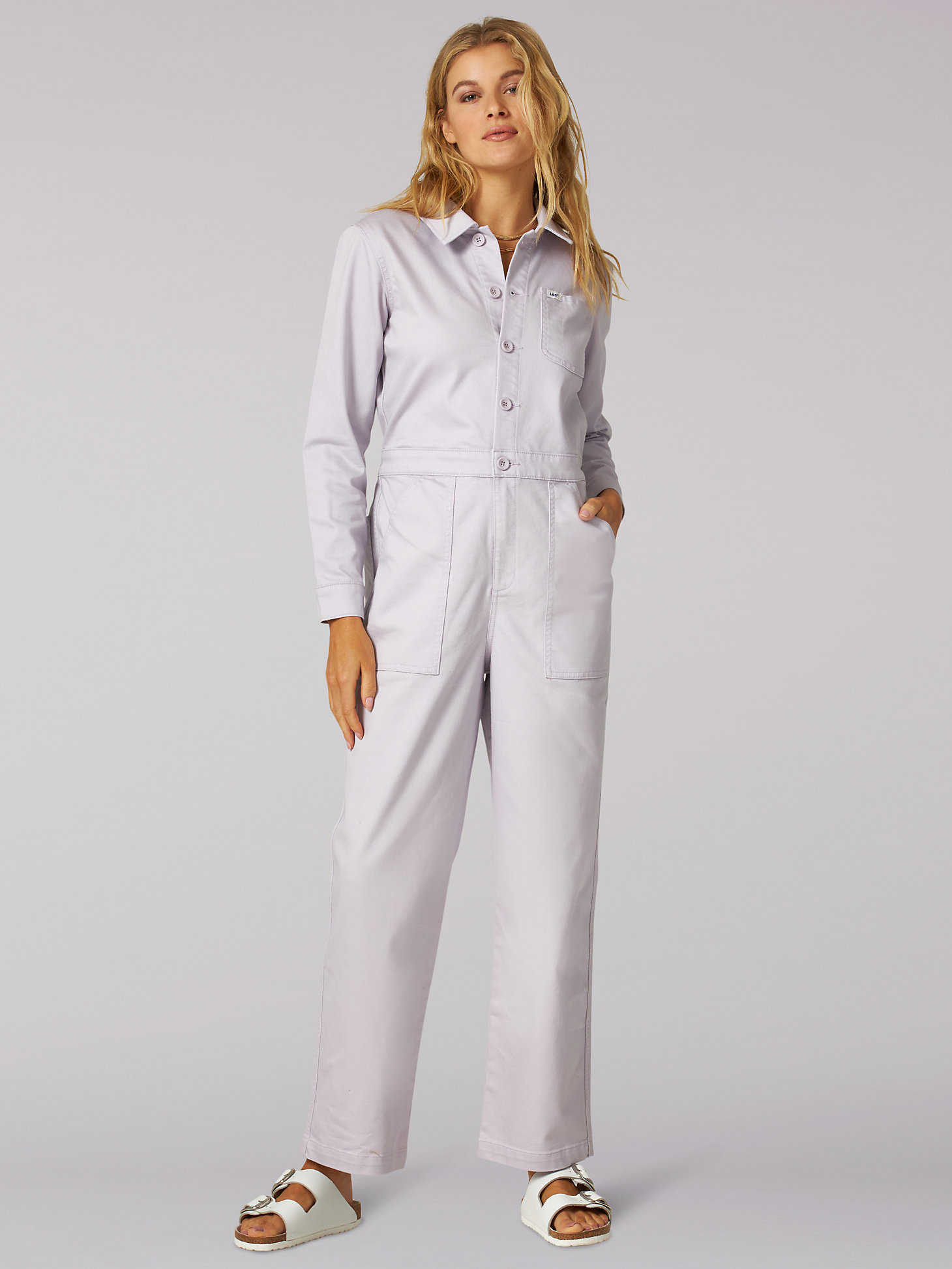 Women's Heritage Chetopa Service Union-Alls™ in Misty Lilac main view
