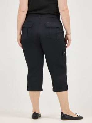 Womens Lightweight Pants Plus Size Women Capri Pants Cargo