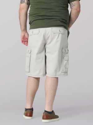 Big And Tall White Cargo Shorts