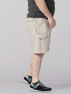 Men's Extreme Motion Crossroad Short (Big & Tall) in Stone