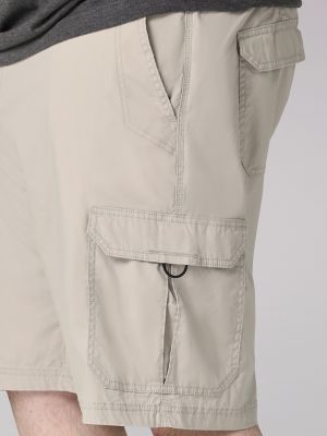 Men's Extreme Motion Crossroad Short (Big & Tall) in Stone
