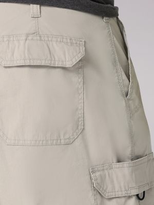 Men's Extreme Motion Crossroad Short (Big & Tall) in Stone