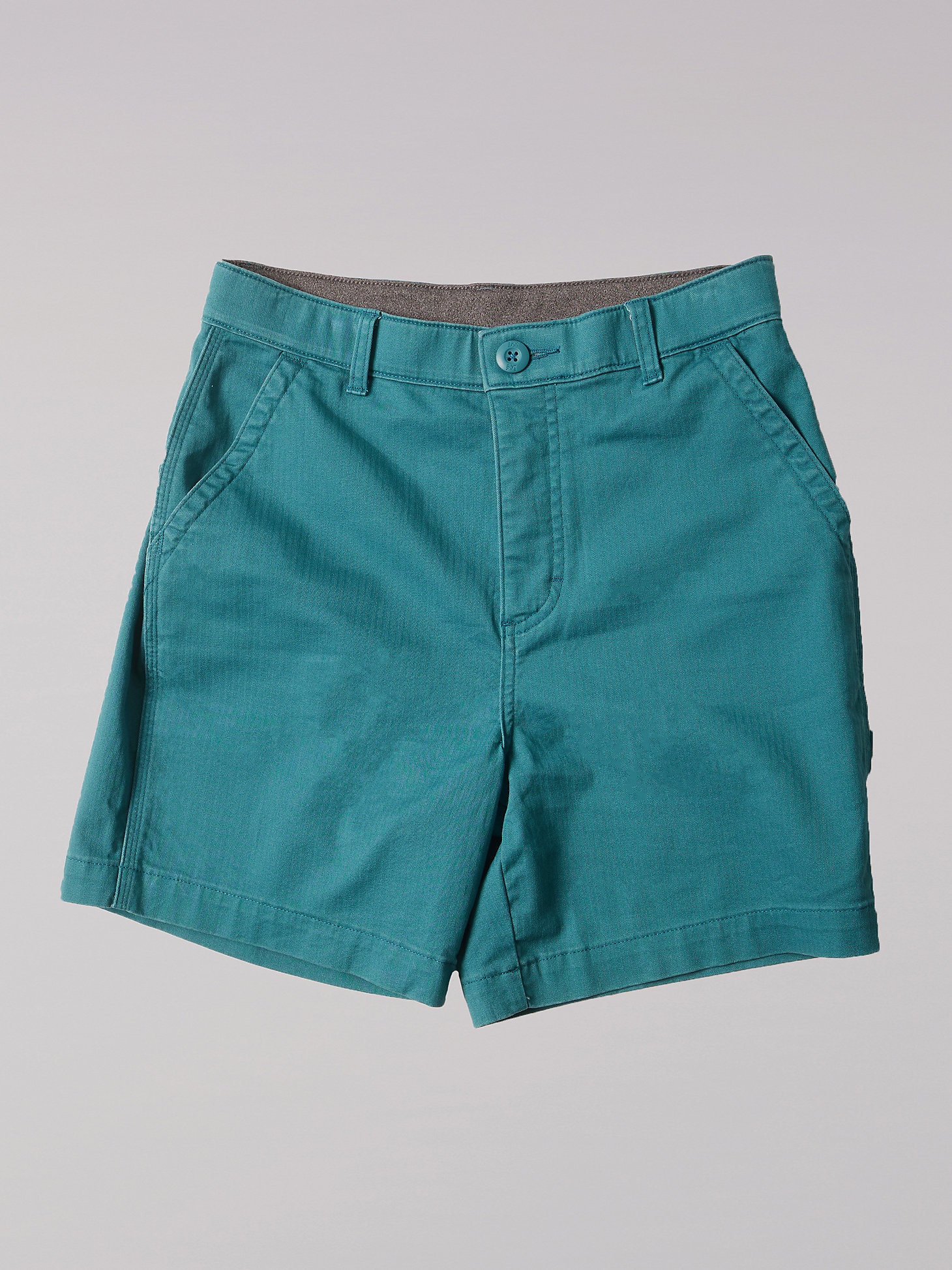 Women's Ultra Lux High Rise Carpenter Short in Midway Teal alternative view 5