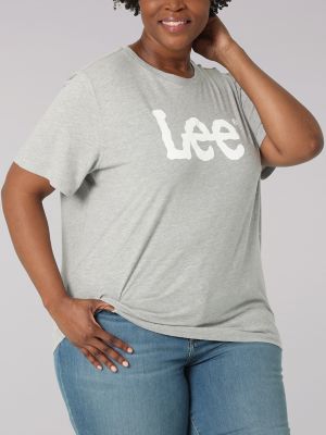 Women's Lee Logo Tee (Plus)