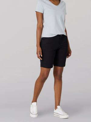 Women's Regular Fit Chino Bermuda (Petite)