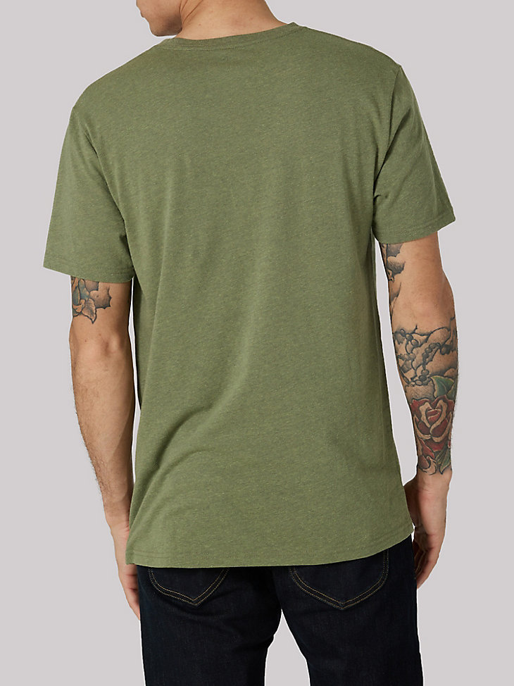 Men's East Ave Tavern Graphic Tee in Burnt Olive Heather alternative view
