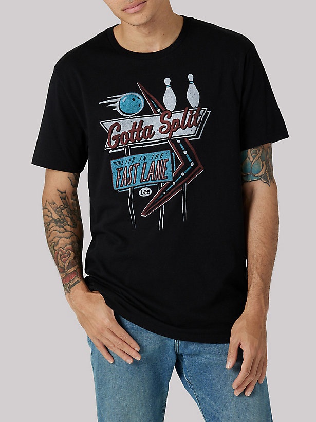 Men's Bowling Alley Graphic Tee