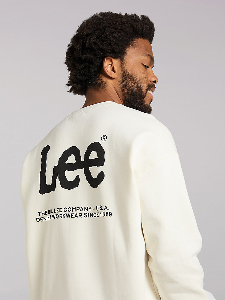 Lee Mens Logo Sweatshirt 