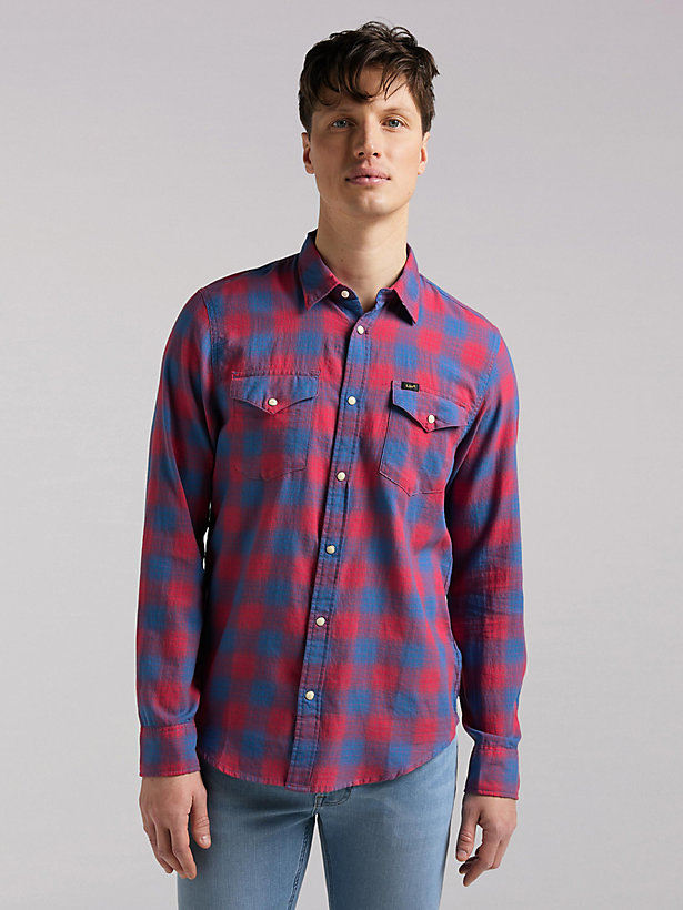 Men's European Collection Western Woven Shirt