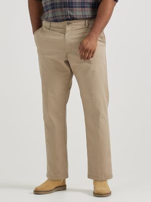 Tall Khaki Basic Flare Leg Pants, Tall