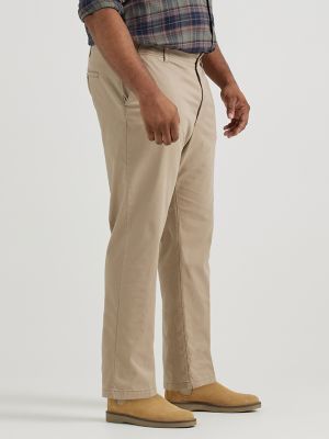 Men's Extreme Motion MVP Straight Fit Flat Front Pant (Big & Tall) in Breen alternative view 3