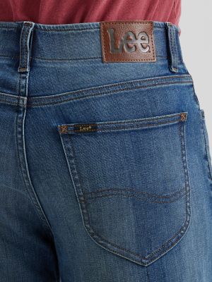 Lee® Straght-Jeans STRAGHT FT MVP mt Stretch, Modsche Jeans für Herren mt normaler