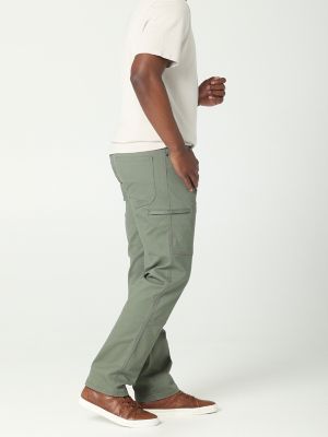 Men's Workwear Relaxed Fit Cargo Pant in Muted Olive