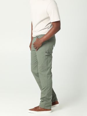 Men's Workwear Relaxed Fit Cargo Pant in Muted Olive