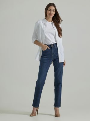 Lee Elasticated Mom Jeans, Ore Sbiancate, 25/31 Donna : : Moda