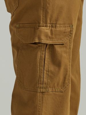 Twill cargo trousers