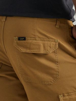 Men's Extreme Motion Cargo Twill Pant in Tumbleweed