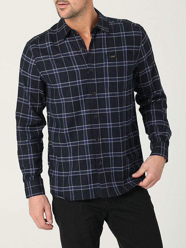 Men's All Purpose Classic Stretch Button Down Shirt in Unionall Plaid