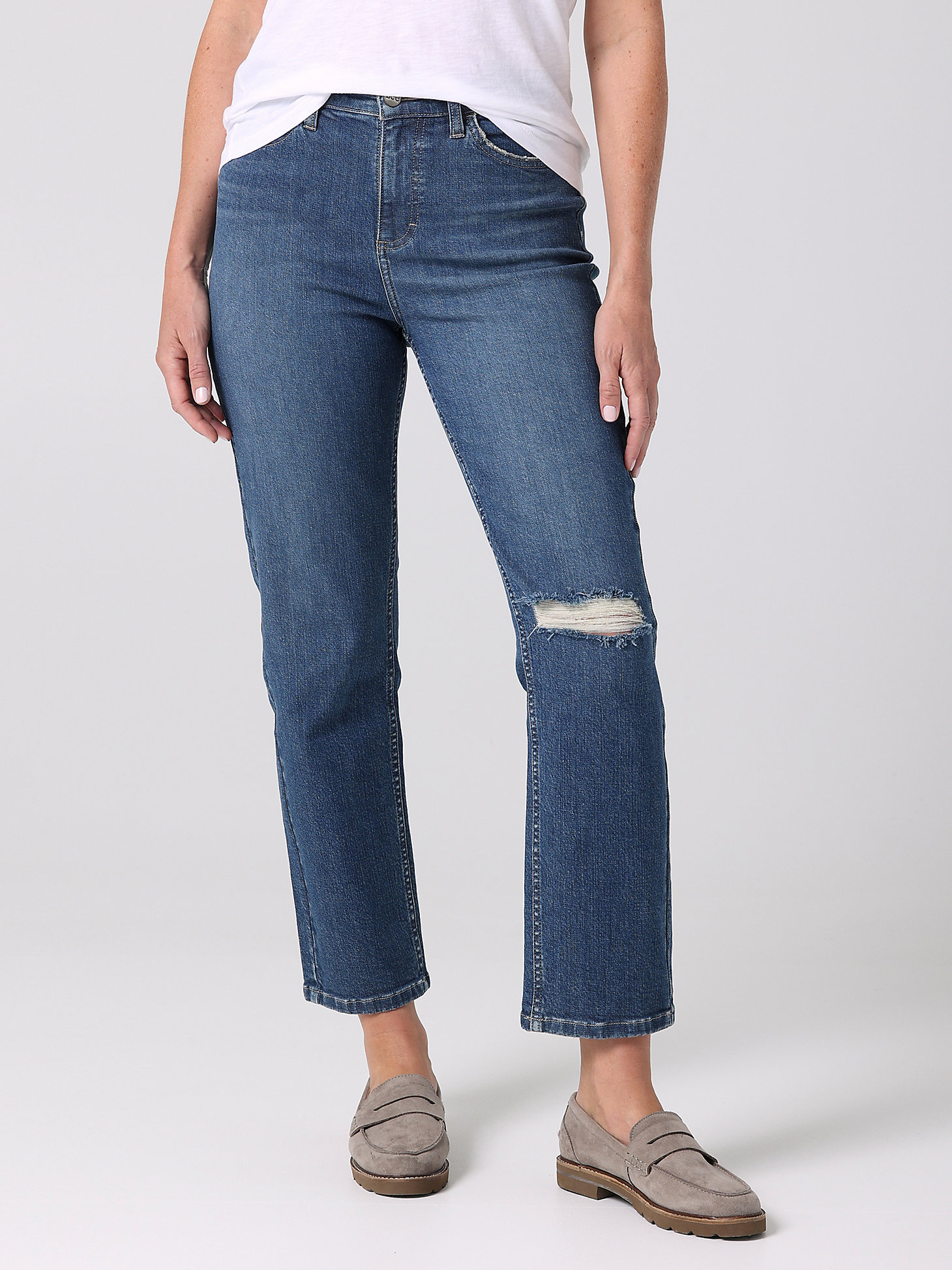 Women's Legendary High Rise Vintage Straight Jean in Everyday main view