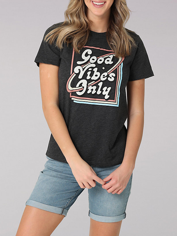 Women's Lee Good Vibes Only Graphic Tee