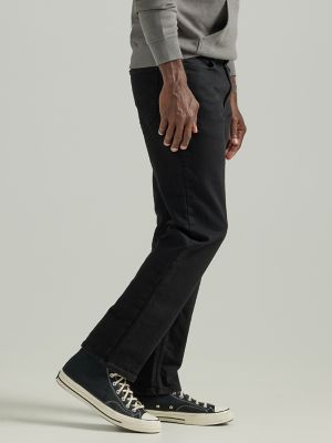 Men's Legendary Relaxed Straight Jean in Overdyed Black