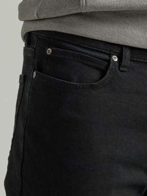 Men's Legendary Relaxed Straight Jean in Overdyed Black
