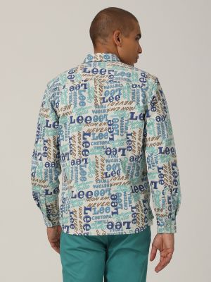 Men's Heritage Chetopa Print Double Pocket Button Down Shirt