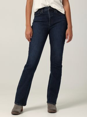 WOMEN'S HIGH RISE SLOUCH JEAN IN CHARCOAL