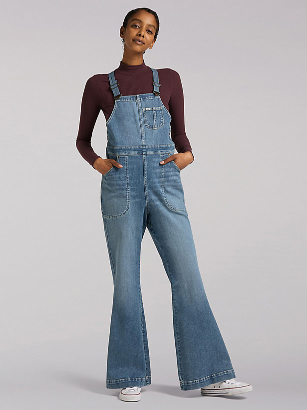 Women's Lee European Collection Factory Flare Overall
