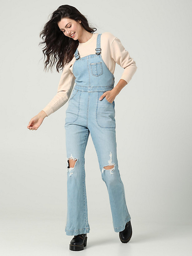 Women's Lee European Collection Factory Flare Overall