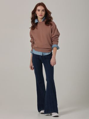 modern flare jeans