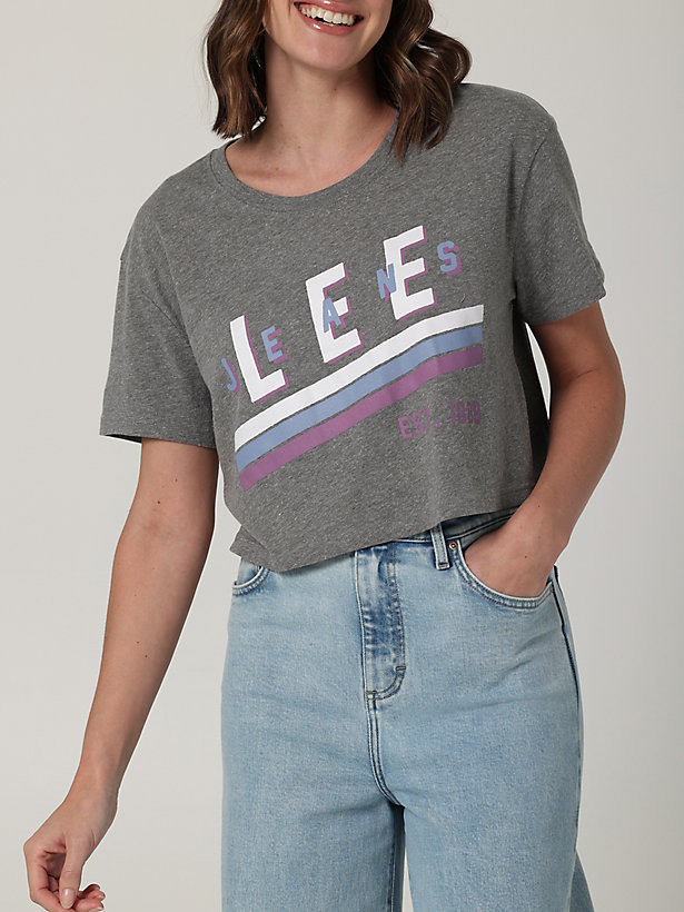 Women's Legendary Lee Jeans Crop Graphic Tee