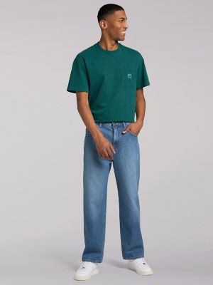 MEN'S LEE EUROPEAN COLLECTION ASHER LOOSE FIT JEAN IN WORKER MID