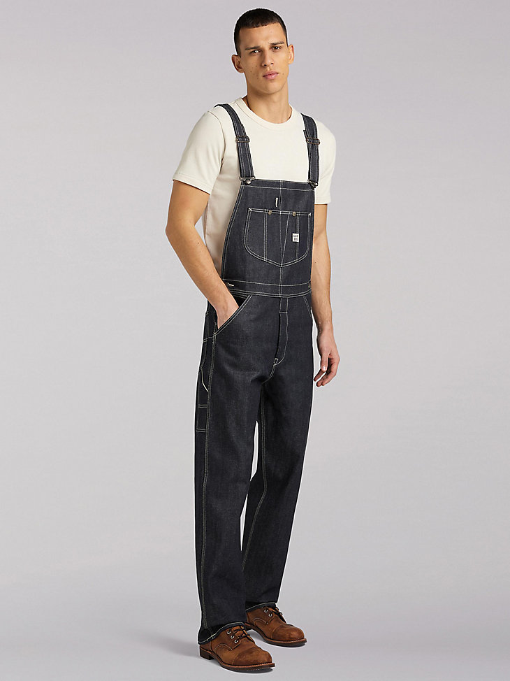 Men's Lee 101 Relaxed Fit Bib Overall in Dry alternative view 4