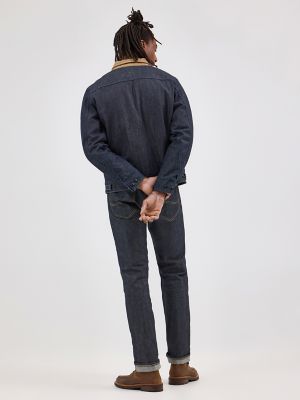 Men's Lee 101 Z Regular Fit Straight Leg Jean in Dry Indigo alternative view