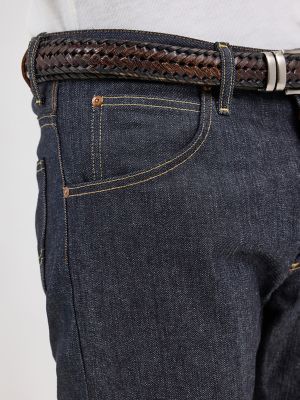 Men's Lee 101 Z Regular Fit Straight Leg Jean in Dry Indigo alternative view 4